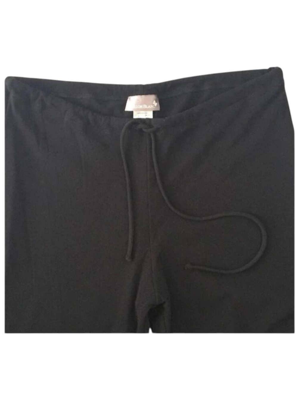 new Papillon Blanc 🝮 Semi Sheer Comfy Lounge Pant 🝮 Versatile Evening 🝮 Black - Picture 7 of 14